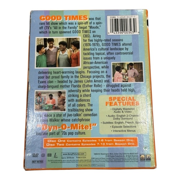 Good Times The Complete First Season DVD Two Disc - Picture 6 of 12